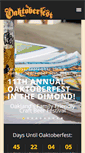 Mobile Screenshot of oaktoberfest.org